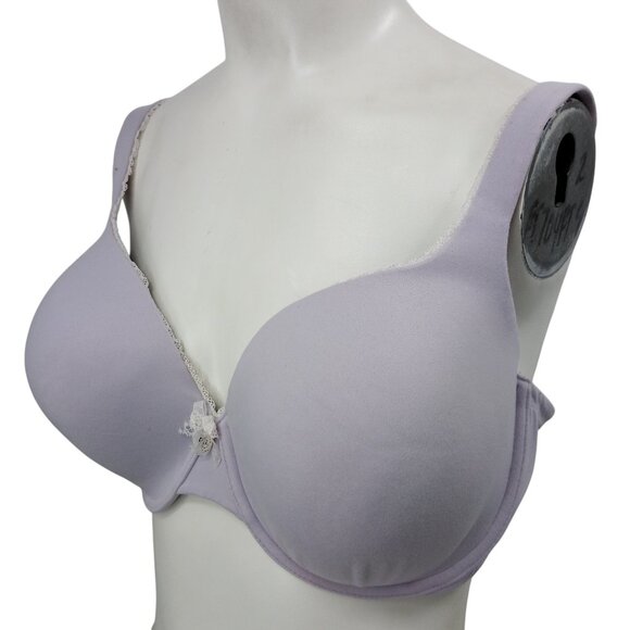 Victorias Secret BBV Lined Perfect Coverage Underwire Bra Size 38DDD Lilac - Picture 1 of 7